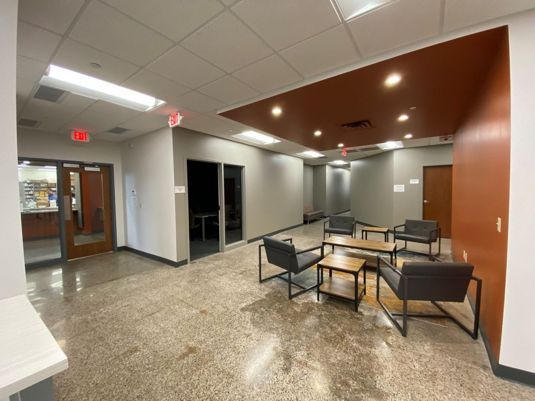 indoor area with seating