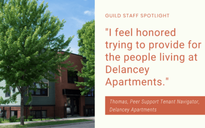 Staff Spotlight: Thomas, Peer Support Tenant Navigator