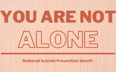 Observing National Suicide Prevention Month 2021