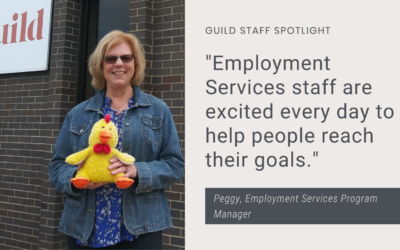 Staff Spotlight: Peggy, Employment Services Program Manager